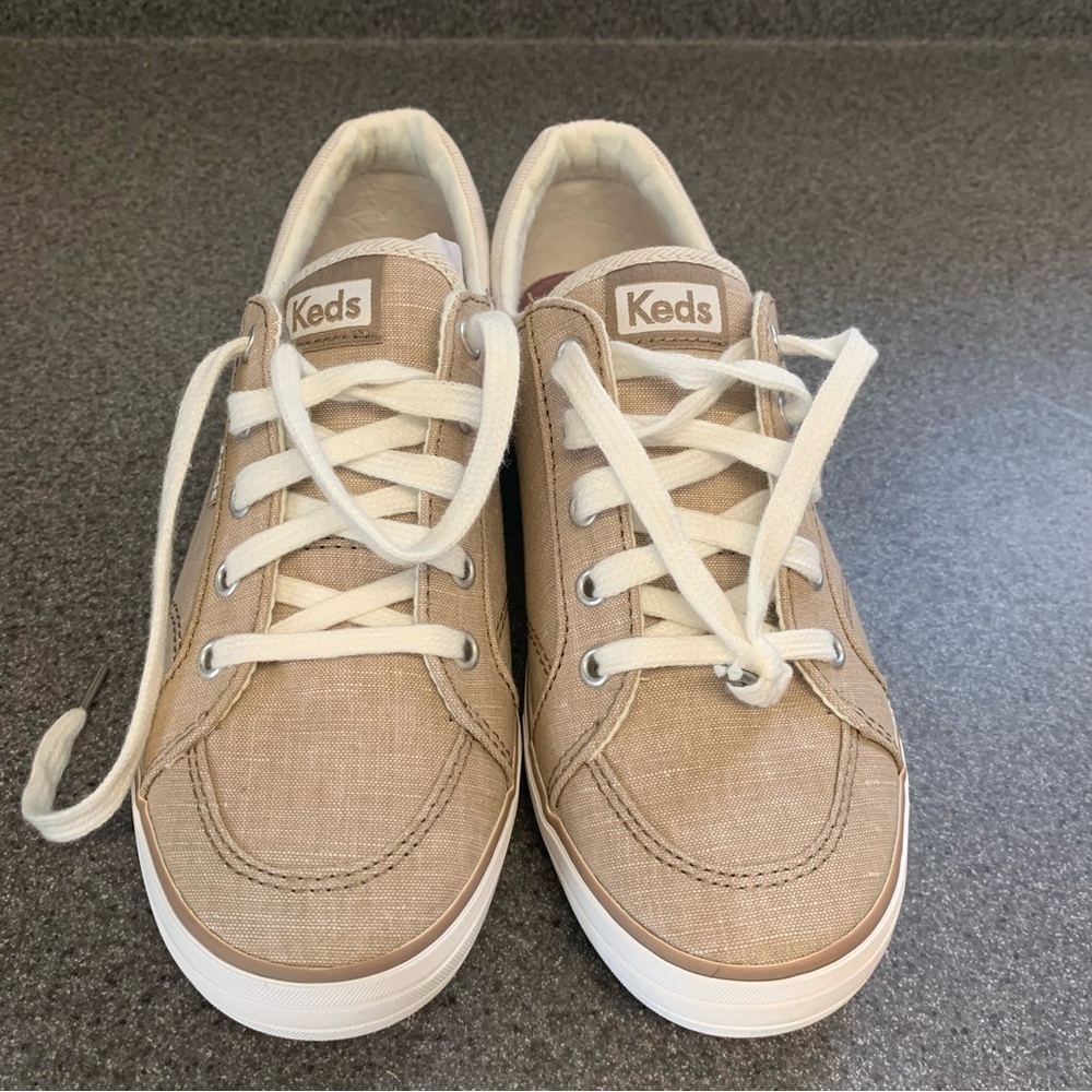 New Without Tags Women's Keds Center Chambray Sneaker Size US 6 - Picture 2 of 6